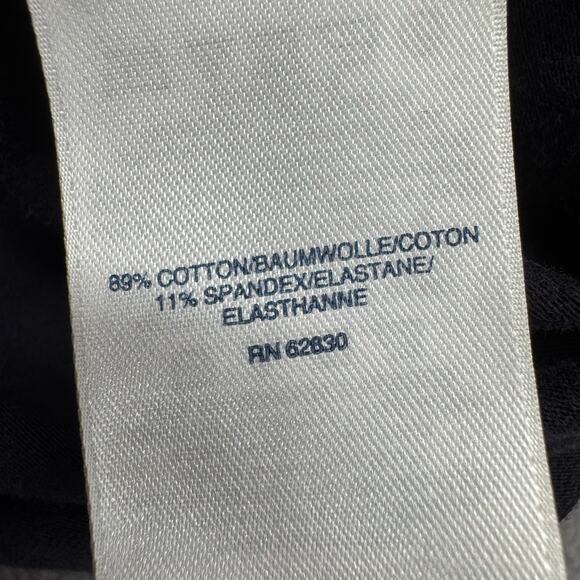 Lands End Starfish Crop Pants Womens M 10-12 Black Casual Lounge Comfy - Picture 12 of 13